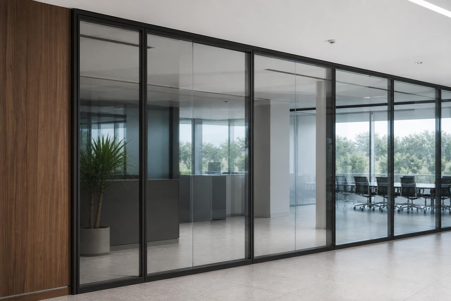vách kính cường lực tphcm